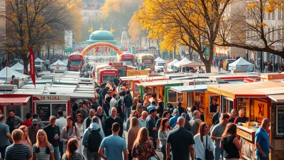 Bartoszyce rozgrzewają kubki smakowe: Festiwal Food Trucków powraca we wrześniu 2025!