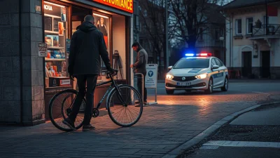 Barwice: Złodziej zamienił rower na motorower pod sklepem! Szybka akcja policji!
