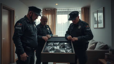 Biskupiec: Wielka łapa na narkotyki w gminie! 32-latek aresztowany za znaczną ilość substancji.