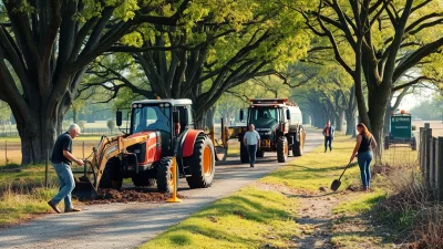 Bojanowo: Mieszkańcy Sowin pokazali klasę! Droga przy dębach odzyskała blask dzięki społecznej mobilizacji