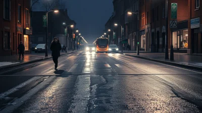 Uwaga Żyrardów! IMGW ostrzega przed nocnym oblodzeniem – sprawdź, jak przygotować się na niebezpieczeństwo!