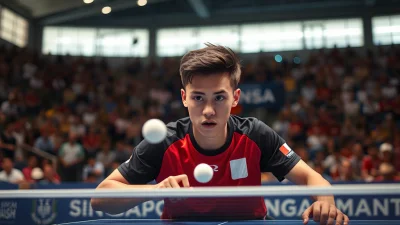 Miłosz Redzimski z Żyrardowa podbija świat: Sukces w prestiżowym turnieju Singapore Smash!