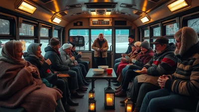 Sochaczew: Ciepłobus rozgrzał serca i ciała potrzebujących w mroźne noce