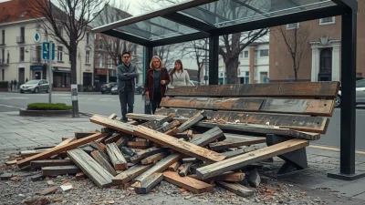 Dewastacja przystanków w Sochaczewie. Czy ktoś widział sprawcę?
