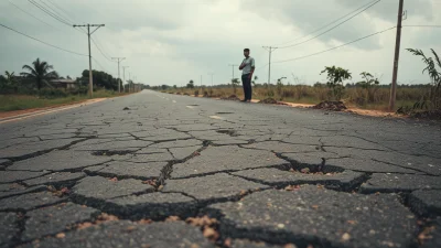 Droga Druckiego-Lubeckiego w Teresinie do kapitalnego remontu. Wójt: "Cud, że nic się nie stało!"