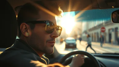 Uwaga Kierowcy! Niskie Słońce i Oślepienie Zwiększają Ryzyko na Drogach