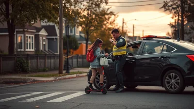 Tragiczny wypadek w Jankowicach: 11-latka na hulajnodze elektrycznej potrącona na przejściu dla pieszych!