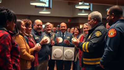 Sosnowiec pod ochroną: Strażacy i MOPS rozdają czujniki czadu i dymu potrzebującym!