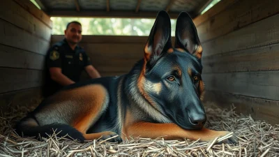 Pies służbowy Nacht w centrum uwagi: Policja dementuje plotki o złych warunkach
