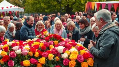 Piękny Dzień Róż w Wiskitkach: Kwiatowa Uroczystość Pełna Serca i Radości