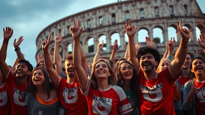 Kibice Orkana podbijają Rzym! Niespodziewani bohaterowie z Polski na włoskiej ziemi
