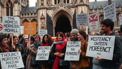 Protesty przed Opactwem Westminsterskim. Brytyjska rodzina królewska na celowniku demonstrantów