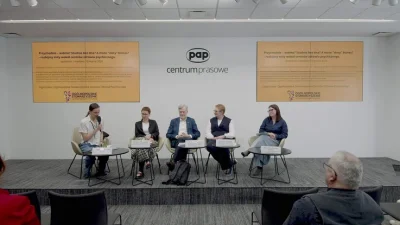 Konferencja prasowa pt. „Przychodnie - widmo? Studnie bez dna? A może >>złoty<< biznes? - rozbijmy mity wokół centrów zdrowia psychicznego"