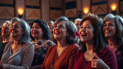 Dzień Kobiet w Młodzieszynie: Muzyka i Energia Kobieca Rozpaliły Wieczór