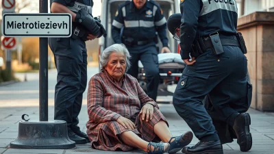 Zaginiona Seniorka Odnaleziona w Sosnowcu – Policjanci Udzielili Pierwszej Pomocy