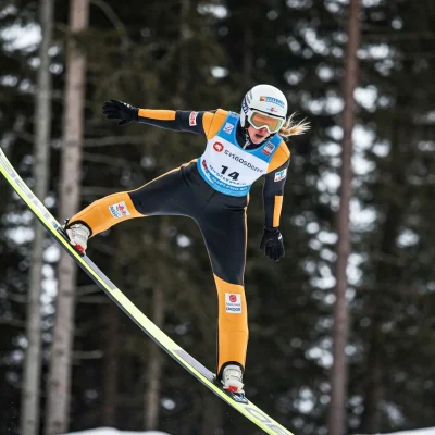 Anna Twardosz zapisała się w historii skoków narciarskich. Rekord Polski na mamuciej skoczni!