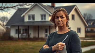 Najpierw zgotował rodzinie piekło, teraz sprzedał dom z dziećmi