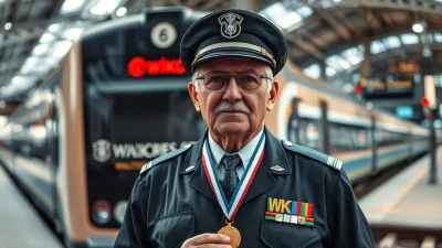 Ponad 47 lat na torach WKD! Maszynista z regionu odznaczony przez Prezydenta RP