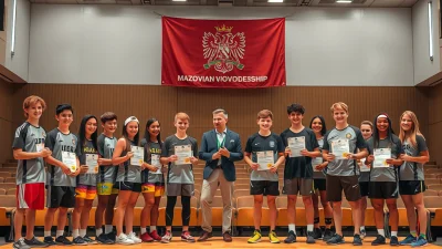Młodzi Sportowcy z Mazowsza Docenieni! Samorząd Wojewódzki Wręczył Nagrody