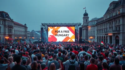 Antyrządowy koncert i "Centrum Demokracji". Ostatnia prosta przed wyborami na Węgrzech
